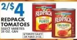 Met Foodmarkets Redpack tomatoes offer