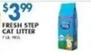 Met Foodmarkets Fresh Step cat litter offer