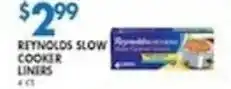 Met Foodmarkets Reynolds slow cooker liners offer