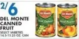 Met Foodmarkets Del Monte canned fruit offer