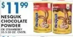 Met Foodmarkets Nesquik chocolate powder offer