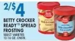 Met Foodmarkets Betty Crocker ready to spread frosting offer