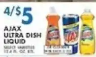 Met Foodmarkets Ajax ultra dish liquid offer