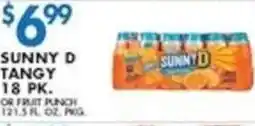 Met Foodmarkets Sunny D Tangy 18 pk offer