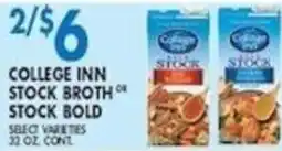 Met Foodmarkets College Inn Stock Broth or Stock Bold offer