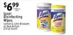 Met Foodmarkets Lysol Disinfecting Wipes offer