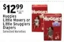 Met Foodmarkets Huggies Little Movers or Little Snugglers Diapers offer