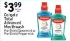 Met Foodmarkets Colgate Total Advanced Mouthwash offer