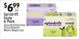 Met Foodmarkets Spindrift Soda offer