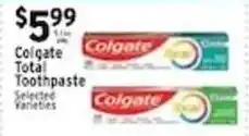 Met Foodmarkets Colgate Total Toothpaste offer