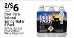Met Foodmarkets Deer Park natural spring water offer
