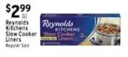 Met Foodmarkets Reynolds Kitchens Slow Cooker Liners offer