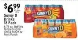 Met Foodmarkets Sunny D Drinks offer