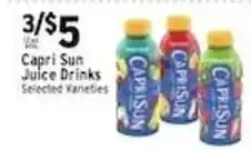 Met Foodmarkets Capri Sun Juice Drinks offer