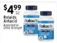 Met Foodmarkets Rolaid Antacid offer