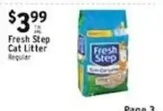 Met Foodmarkets Fresh Step Cat Litter Regular offer