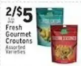 Met Foodmarkets Fresh Gourmet Croutons offer