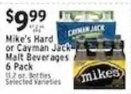 Met Foodmarkets Mike's Hard or Cayman Jack Malt Beverages offer