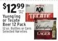 Met Foodmarkets Yuegnling or Tecate Beer offer