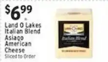 Met Foodmarkets Land O Lakes Italian Blend Asiago American Cheese offer