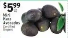 Met Foodmarkets Mini Hass Avocados offer