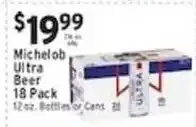Met Foodmarkets Michelob Ultra Beer offer