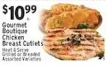 Met Foodmarkets Gourmet Boutique Chicken Breast Cutlets offer
