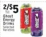 Met Foodmarkets Ghost Energy Drinks offer