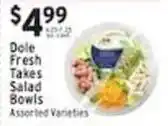 Met Foodmarkets Dole Fresh Takes Salad Bowls offer