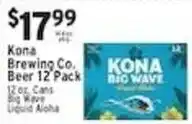 Met Foodmarkets Kona Brewing Co. Beer offer