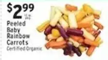 Met Foodmarkets Peeled Baby Rainbow Carrots offer