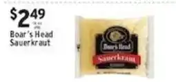 Met Foodmarkets Boar's Head Sauerkraut offer