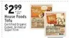 Met Foodmarkets House Foods Tofu offer