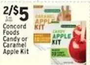 Met Foodmarkets Concord Foods Candy or Caramel Apple Kit offer