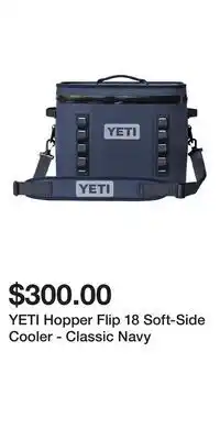 Cabela's YETI Hopper Flip 18 Soft-Side Cooler - Classic Navy offer