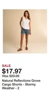 Cabela's Natural Reflections Grove Cargo Shorts - Stormy Weather - 2 offer