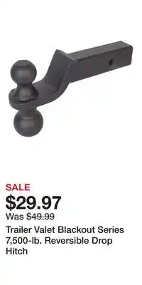 Cabela's Trailer Valet Blackout Series 7,500-lb. Reversible Drop Hitch offer