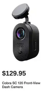 Cabela's Cobra SC 120 Front-View Dash Camera offer