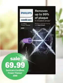 Meijer Sonicare Cordless Power Flosser 3000 offer