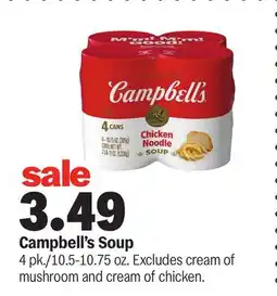 Meijer Campbell's Soup offer