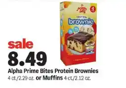 Meijer Alpha Prime Bites Protein Brownies offer