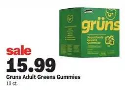 Meijer Gruns Adult Greens Gummies offer