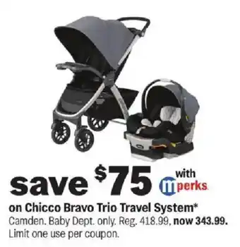 Chicco Bravo Trio Travel System
