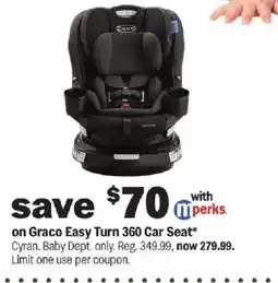 Meijer Graco Easy Turn 360 Car Seat offer