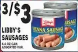 Associated Libby's sausages offer