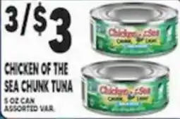 Associated Chicken of the sea chunk tuna offer