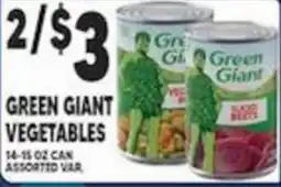 Associated Green Giant Vegetables offer