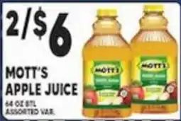 Associated Mott's apple juice offer