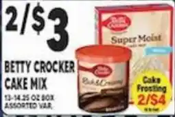 Associated Betty Crocker cake mix offer