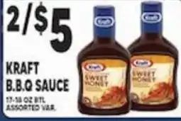 Associated Kraft b.b.q sauce offer